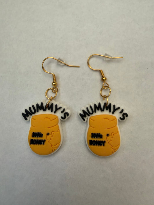 Winnie the Pooh earrings