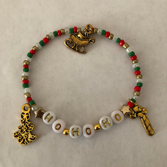 Christmas Ho-Ho-Ho bracelet