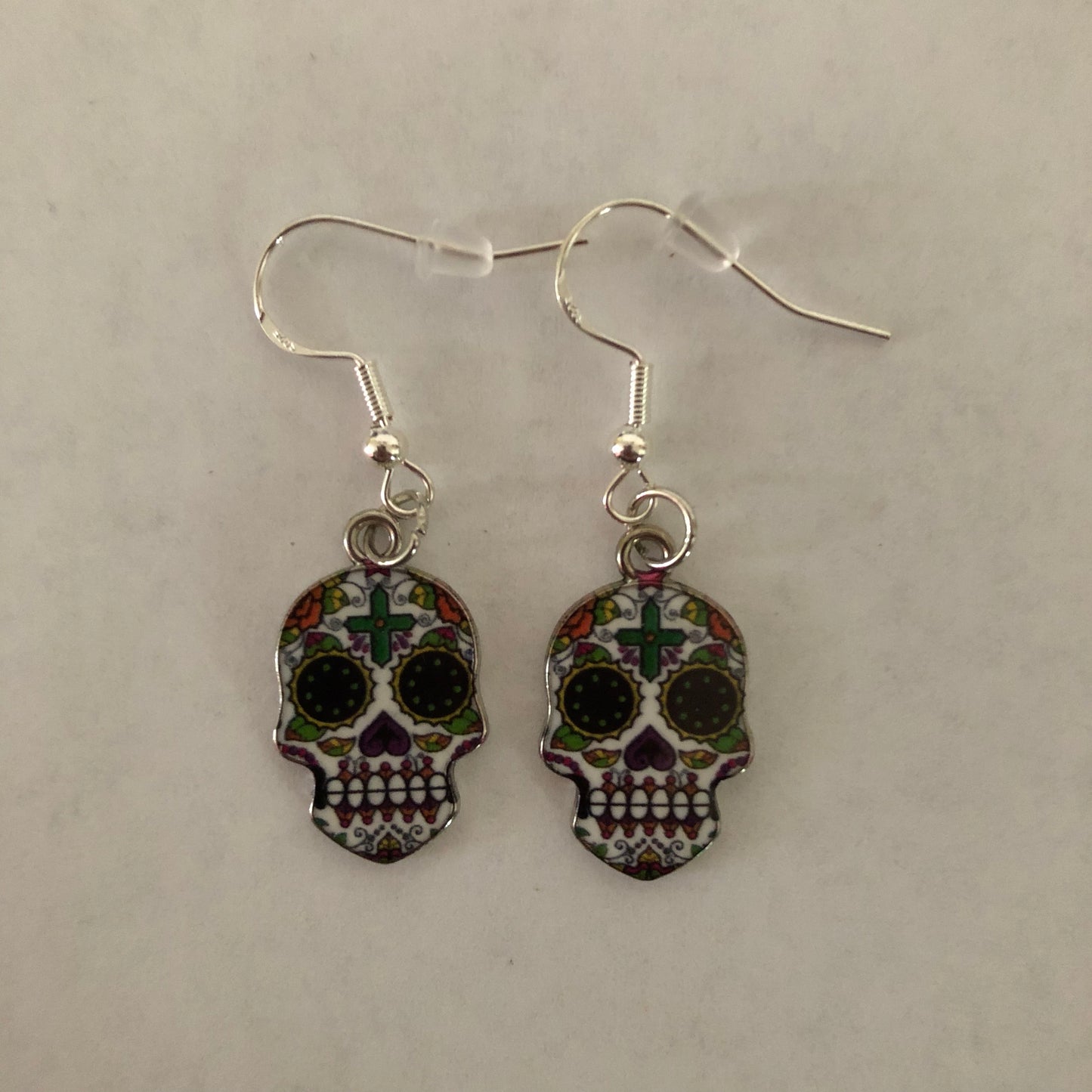 Día De Muertos Skull Calavera Earrings