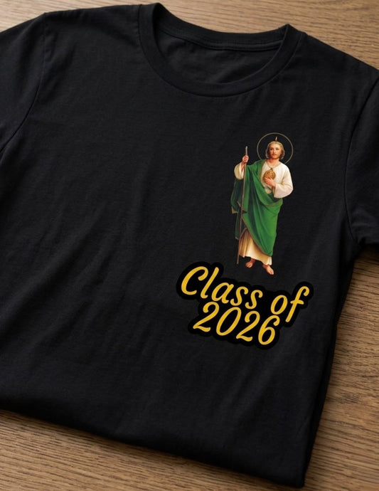 Class of 2026 Graduation San Judas Tadeo unisex shirt