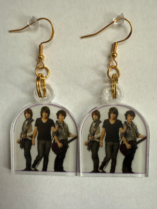 Jonas Brothers earrings