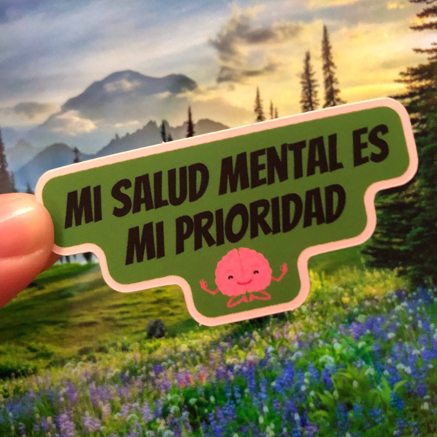 Mi salud mental es mi prioridad sticker