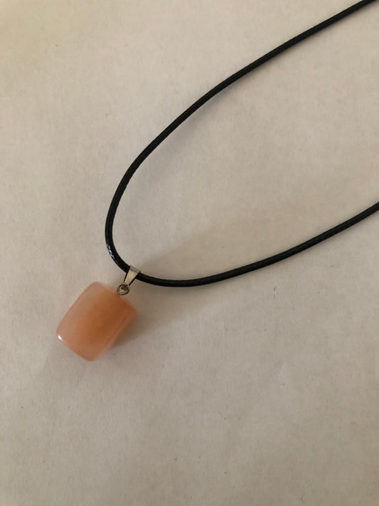 Crystal healing necklace