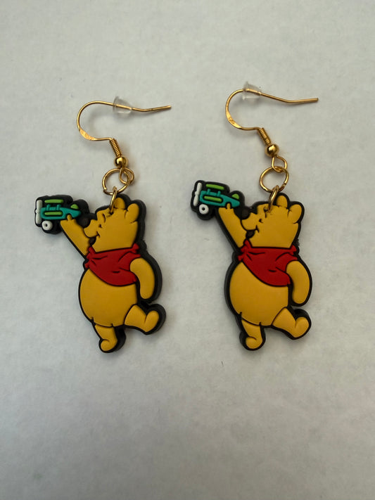 Winnie the Pooh earrings