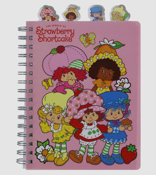 Strawberry Shortcake Tab Journal Notebook
