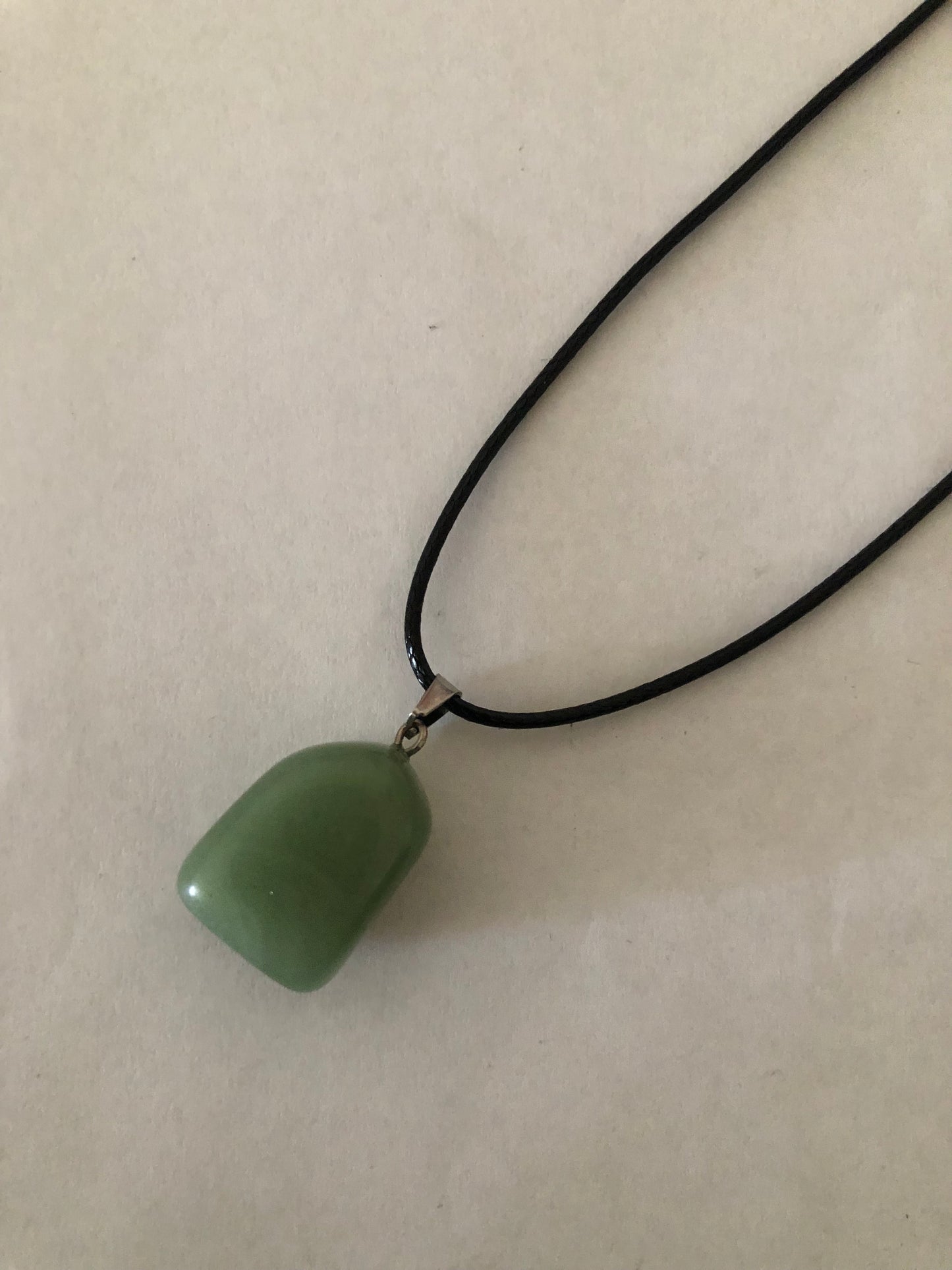 Crystal healing necklace