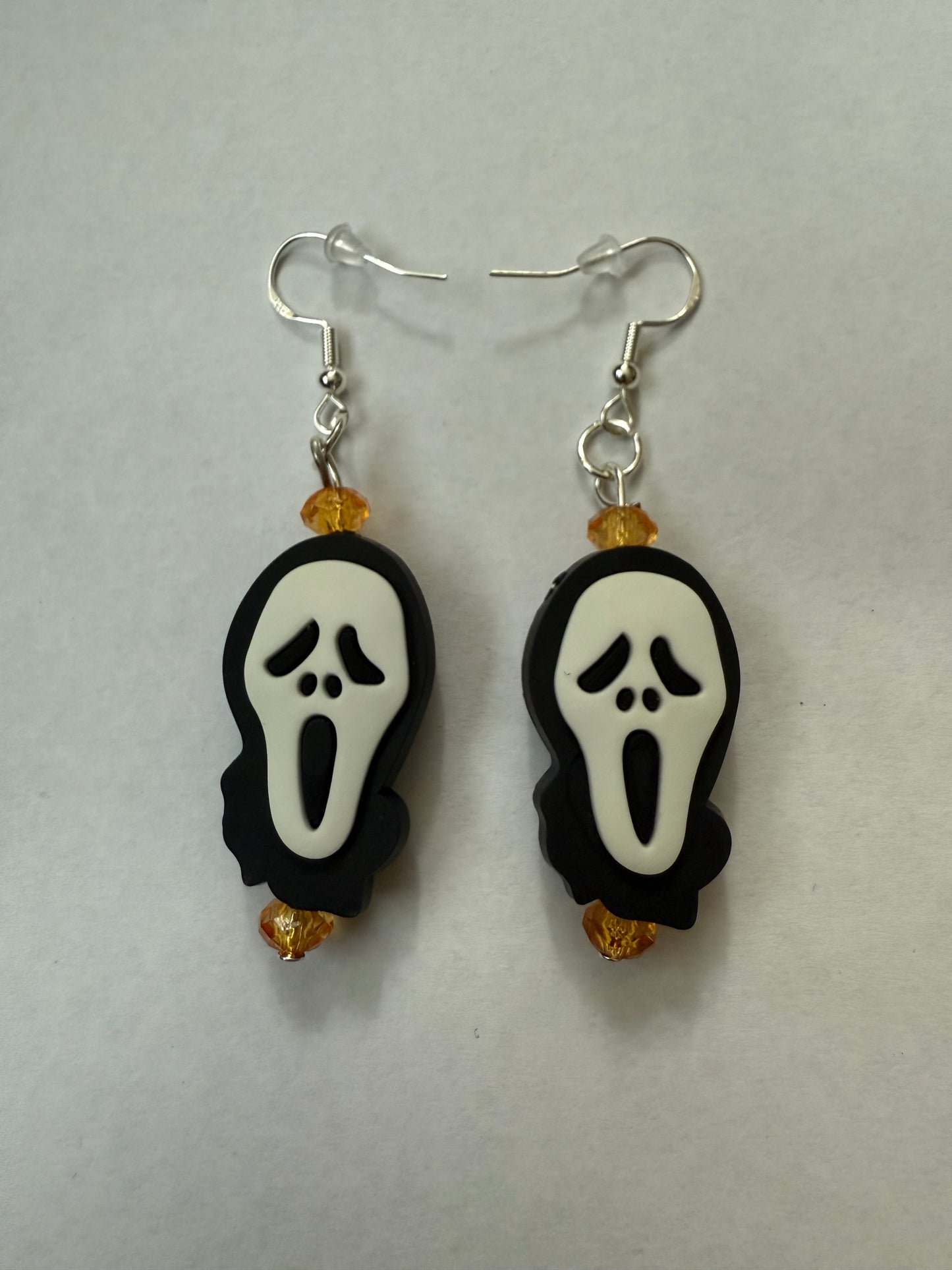 Halloween Ghostface Earrings