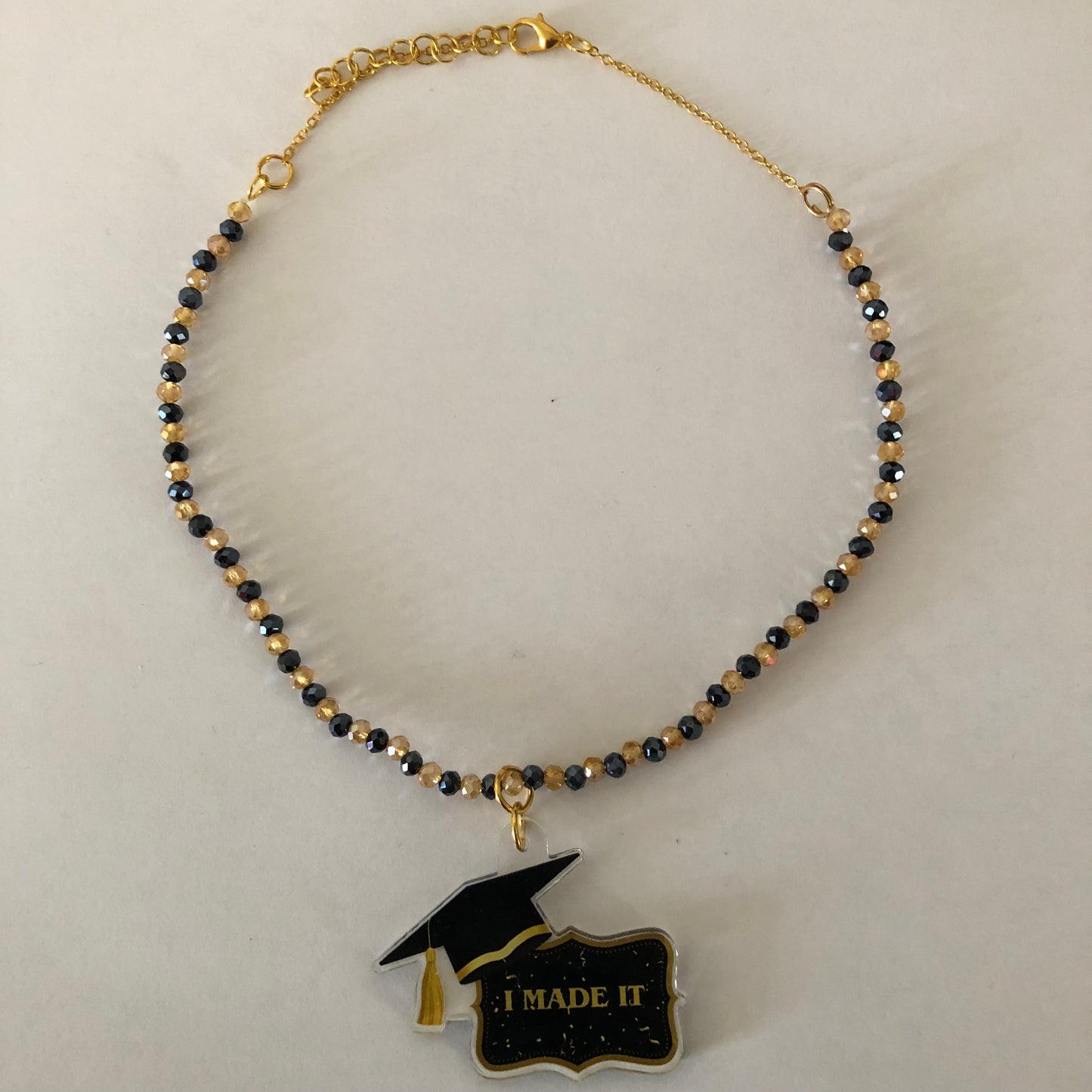 Class of 2025 I Made It Graduate necklace