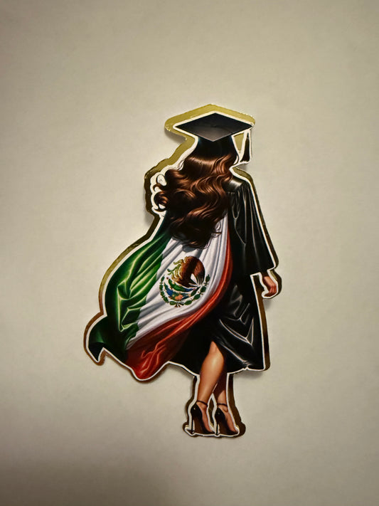 Mexican Grad Cut Out Graduation Leis Topper