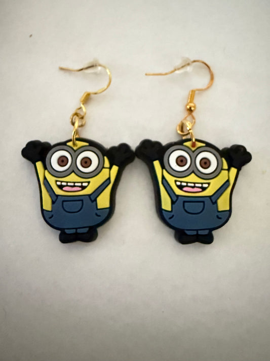 Minion earrings