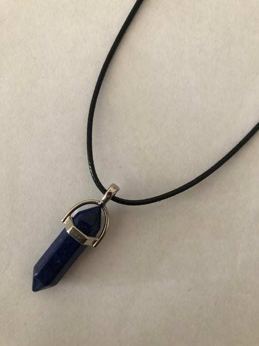 Crystal healing necklace