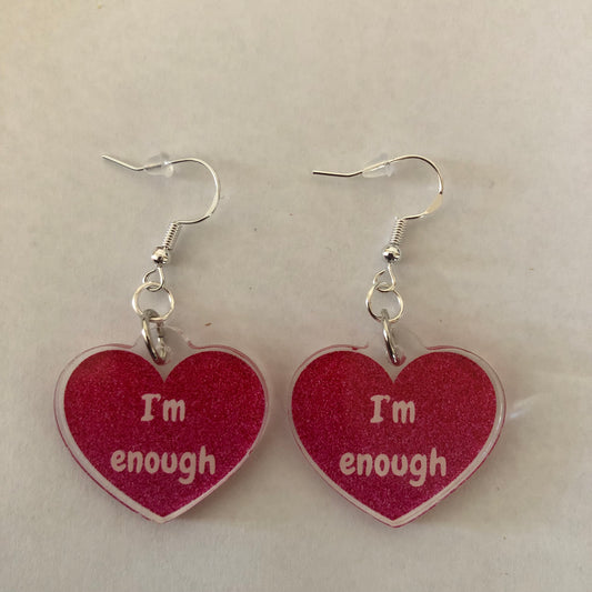 I’m enough earrings