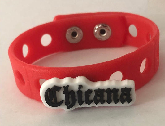 Chicana shoe charm bracelet | Latino, Mexican, and Chicano charms