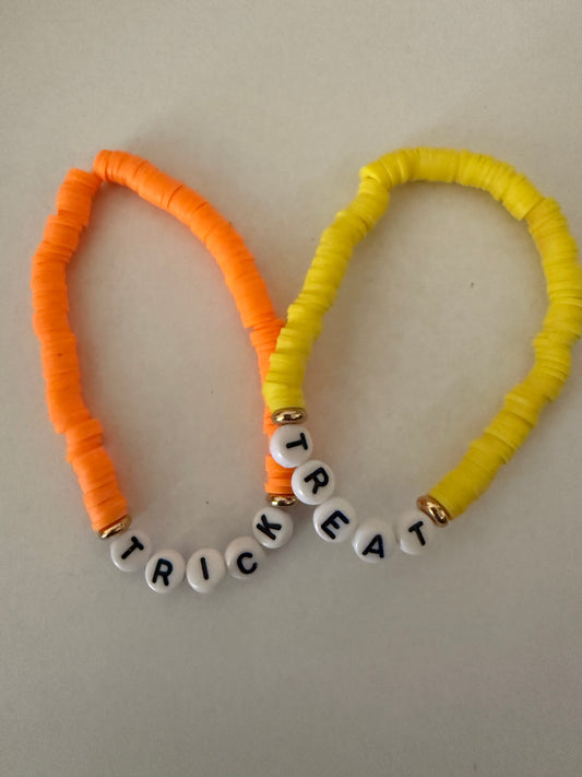 Halloween Trick or Treat Bracelet