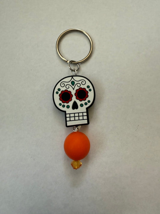 Día de Muertos keychain