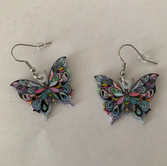 Butterfly earrings