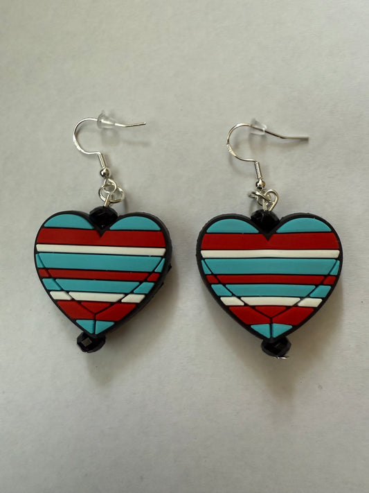 Heart earrings