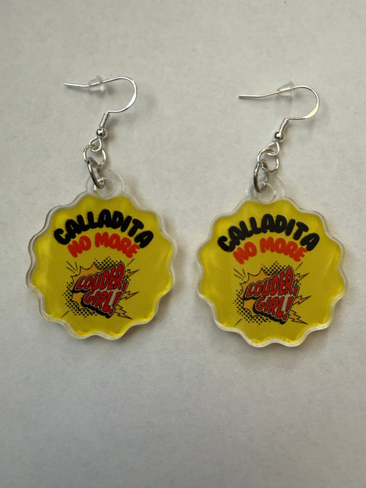 Calladita no more earrings