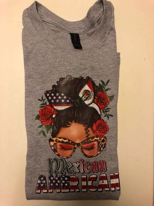 Mexican American Unisex long-sleeve shirt