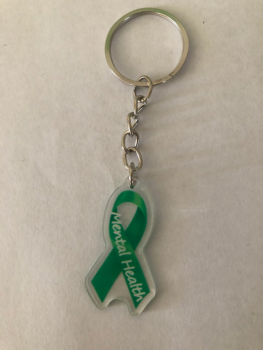 Mental health keychain