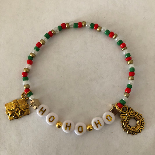 Christmas Ho-Ho-Ho bracelet