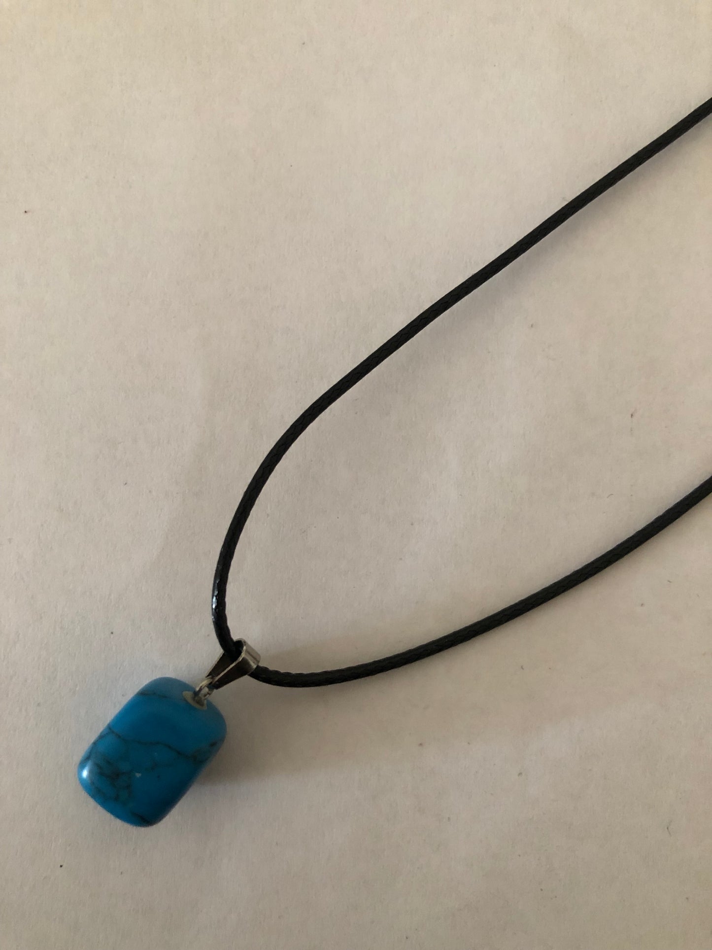 Crystal healing necklace