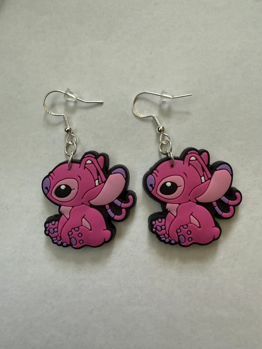 Stitch Angel earrings
