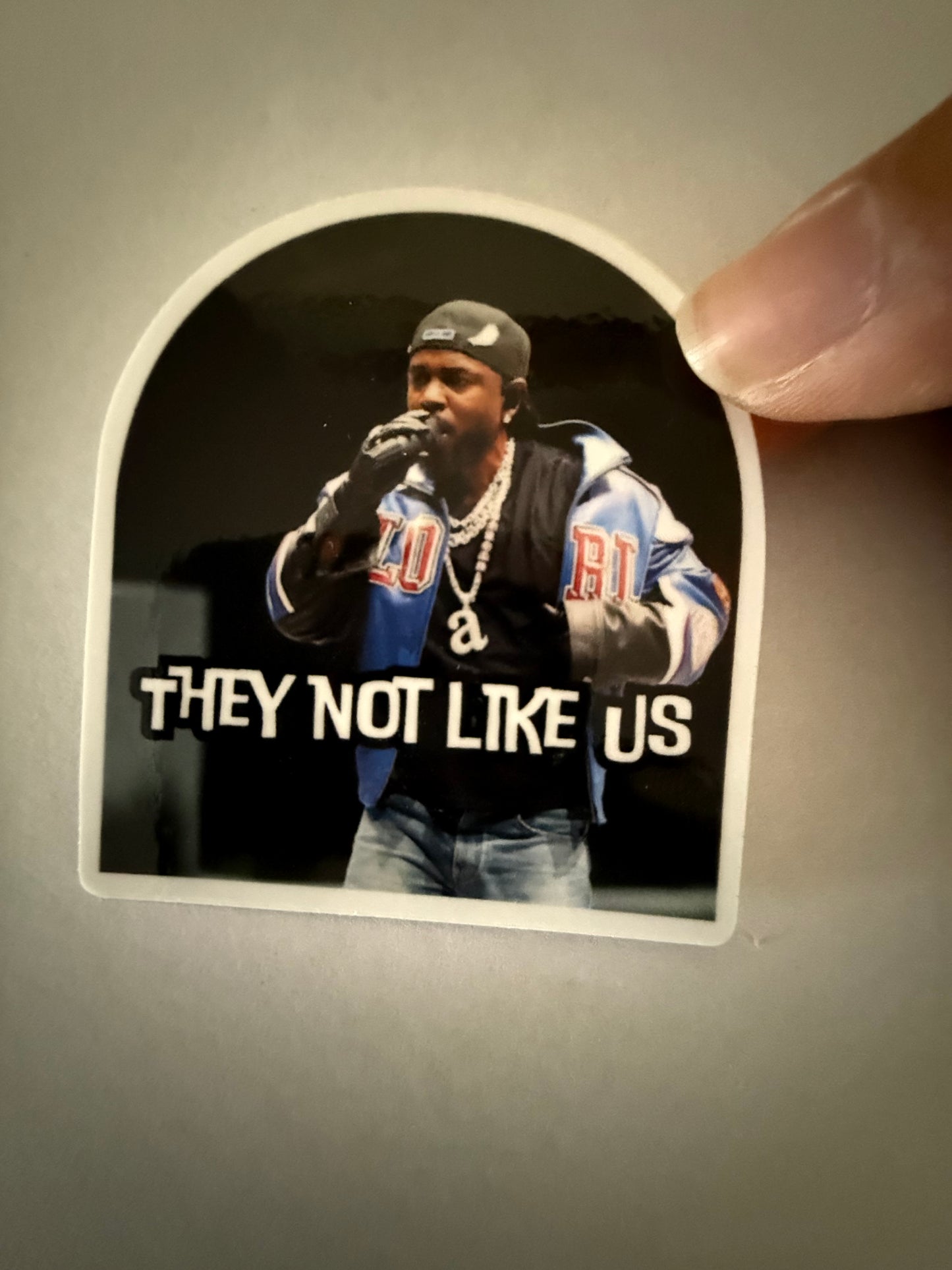 They not like us Kendrick Lamar sticker