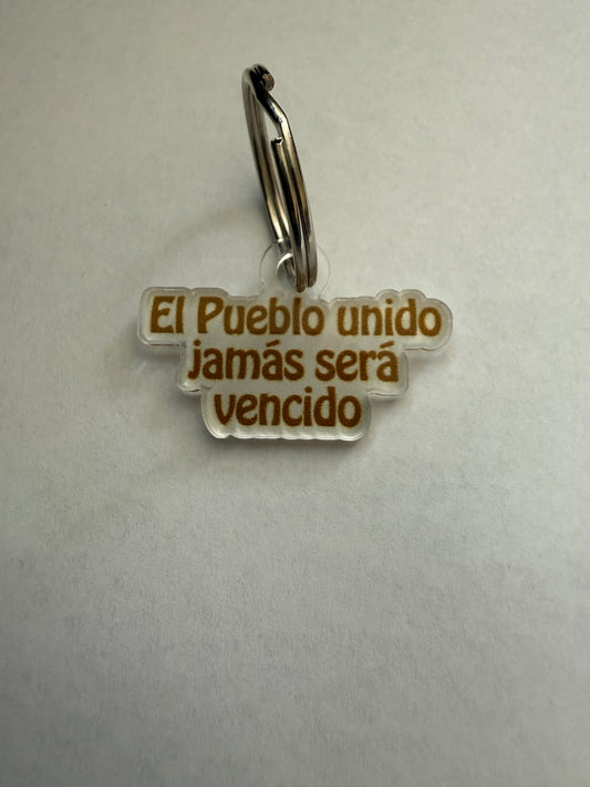 El pueblo unido jamás será vencido Keychain