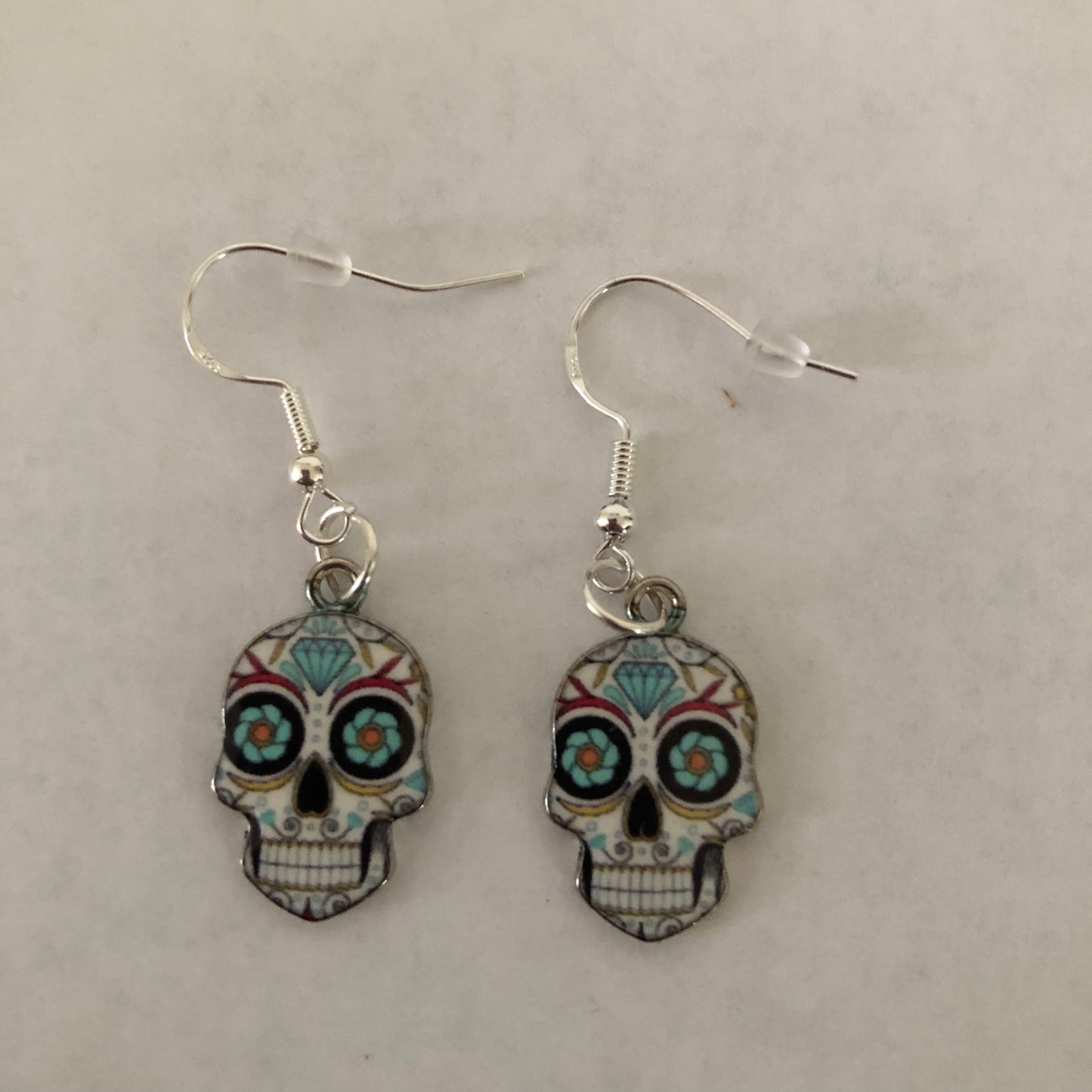 Día De Muertos Skull Calavera Earrings