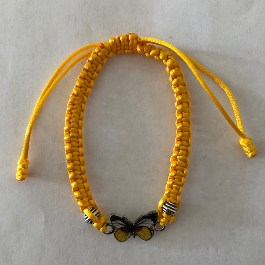 Butterfly Friendship Braided Bracelet