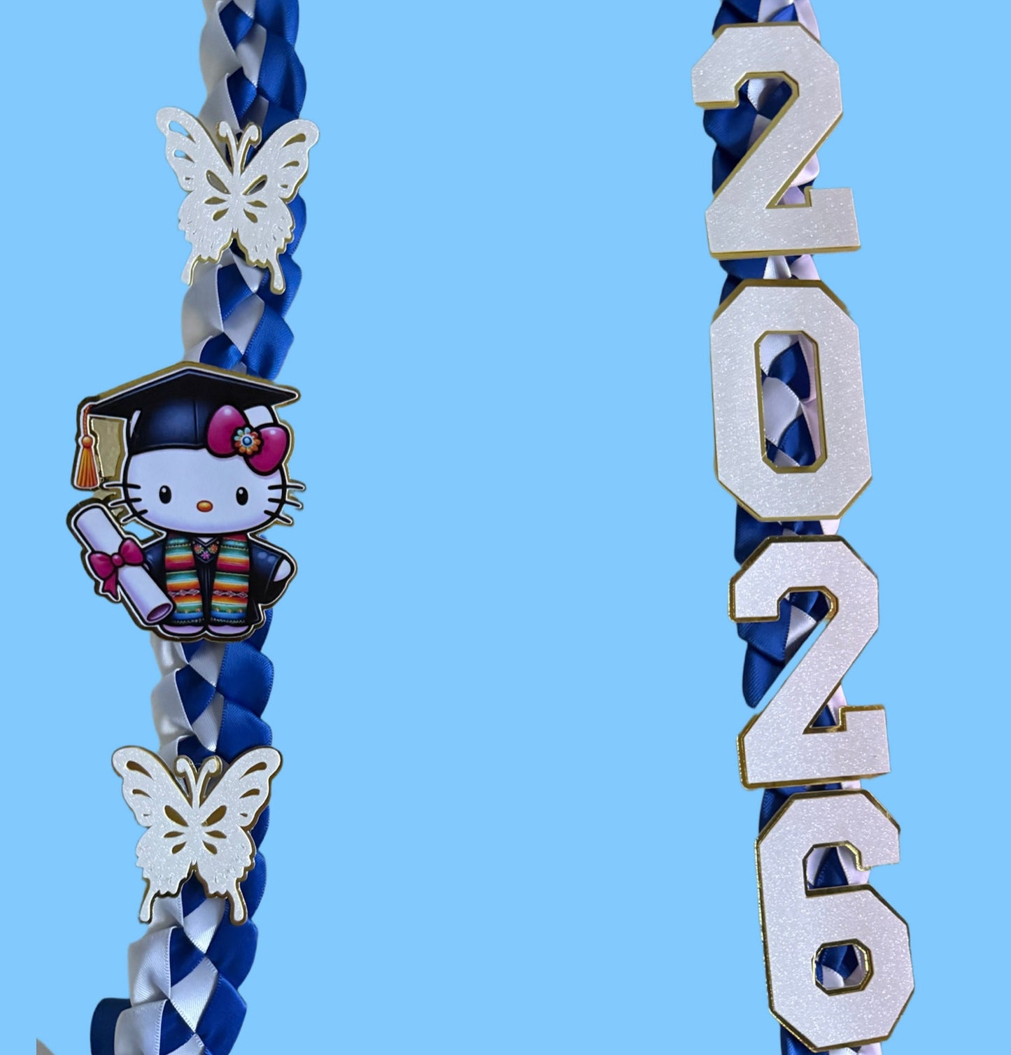 Class of 2026 Hello Kitty Graduation Leis