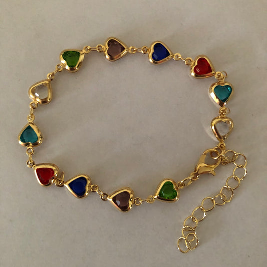 Hearts Bracelet