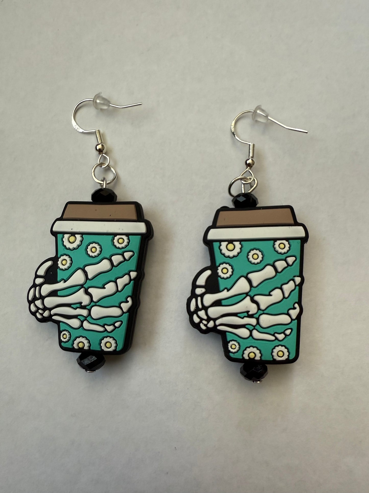 Halloween Coffee Earrings