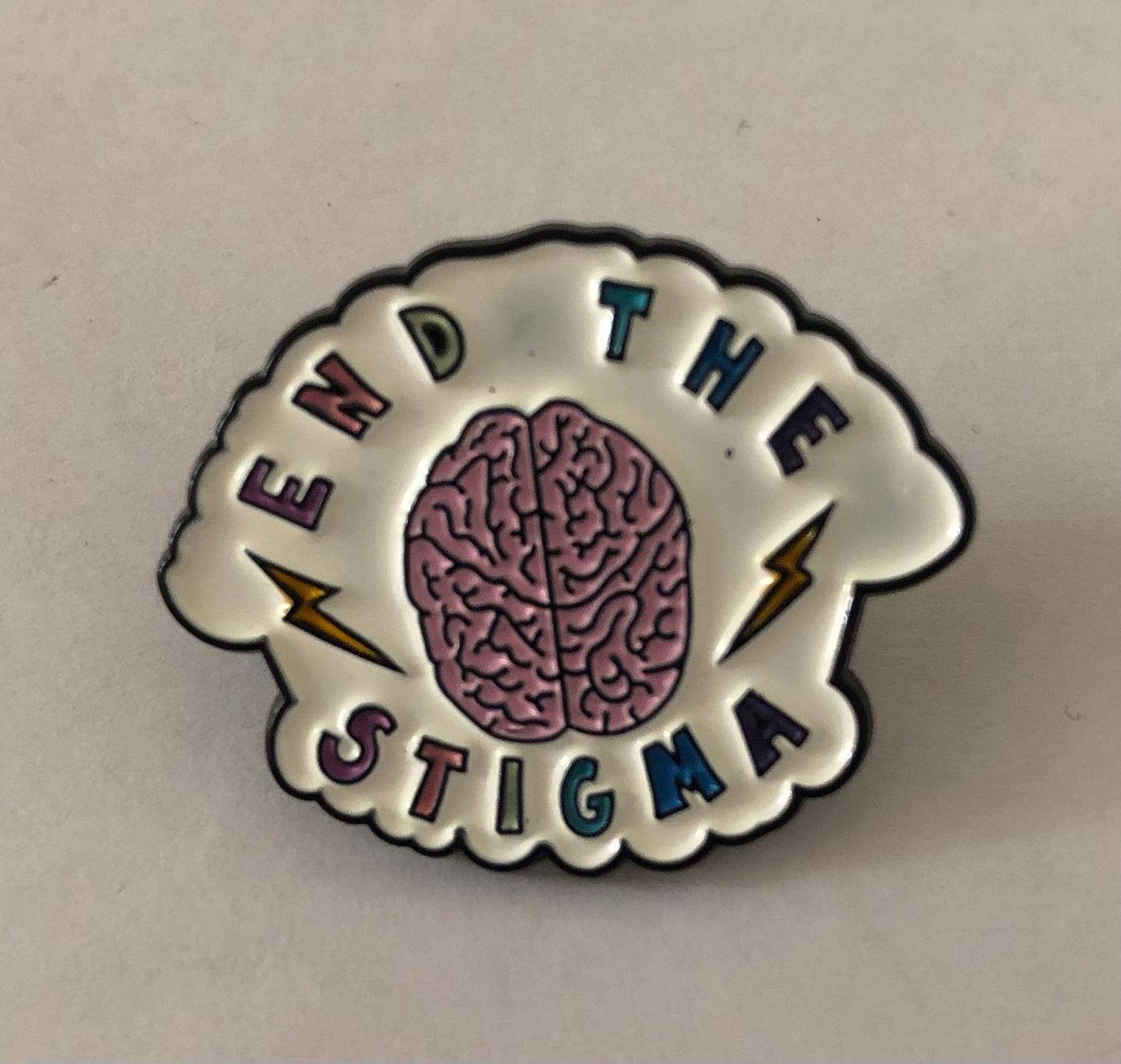 End the stigma pin