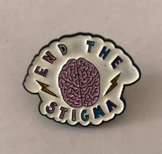 End the stigma pin