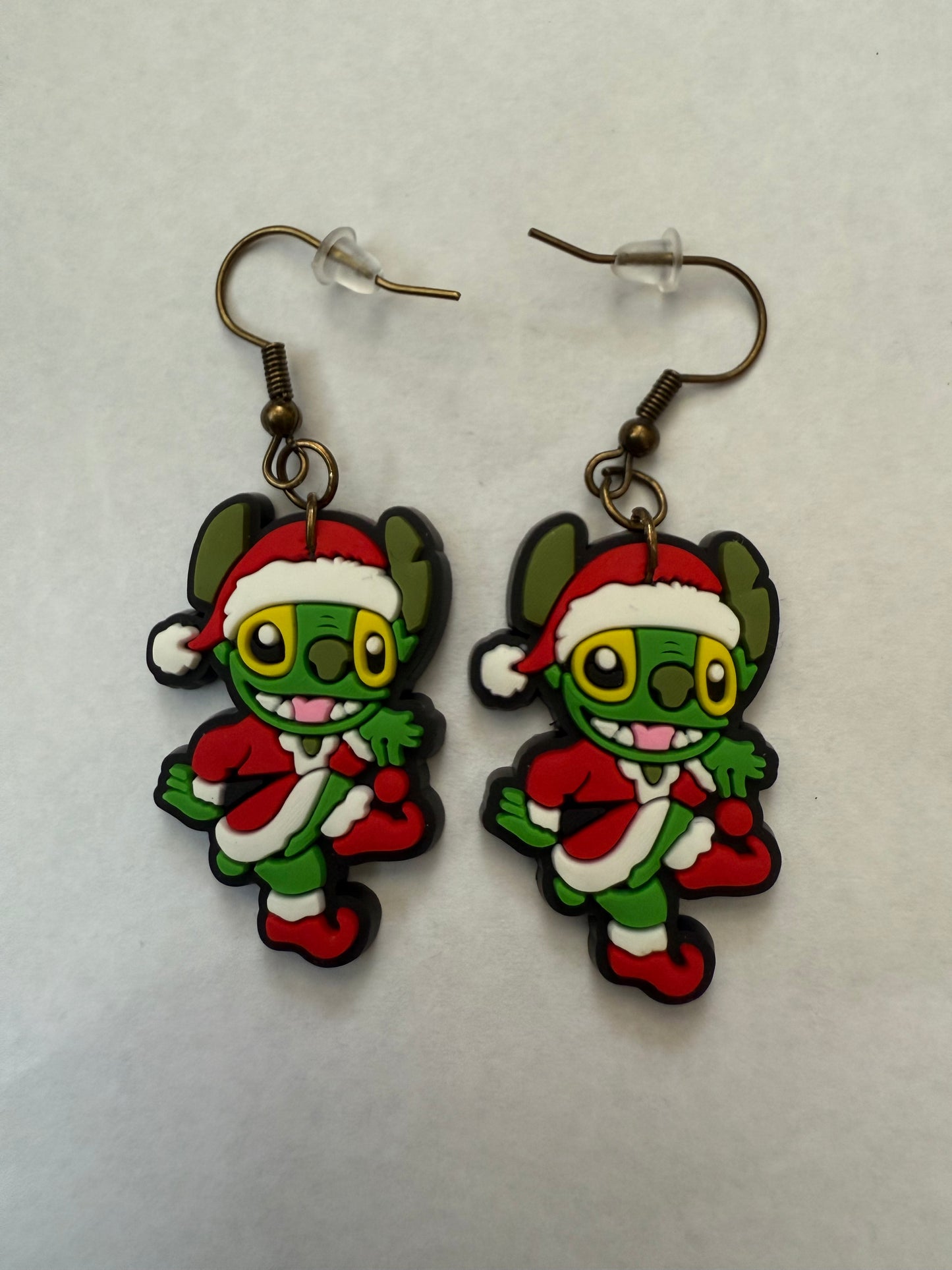 Christmas Stitch earrings