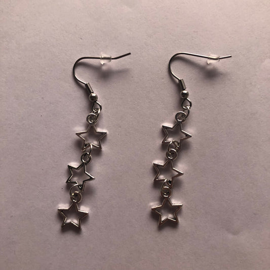 Star charms y2k earrings