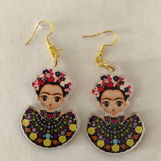Frida Kahlo earrings