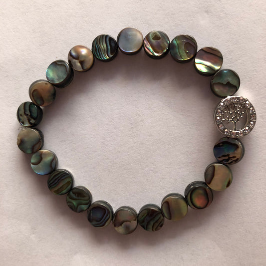 Bracelet with tree of life charm