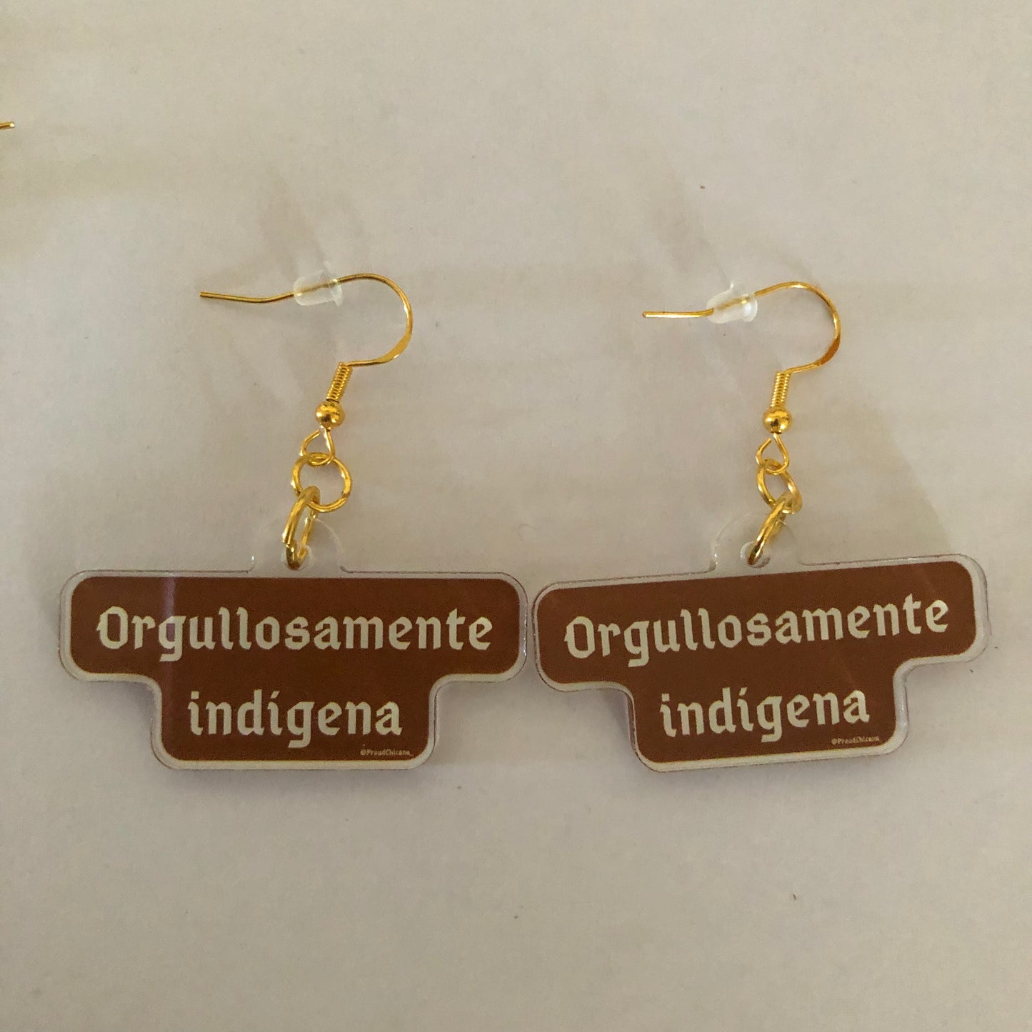 Orgullosamente indígena earrings