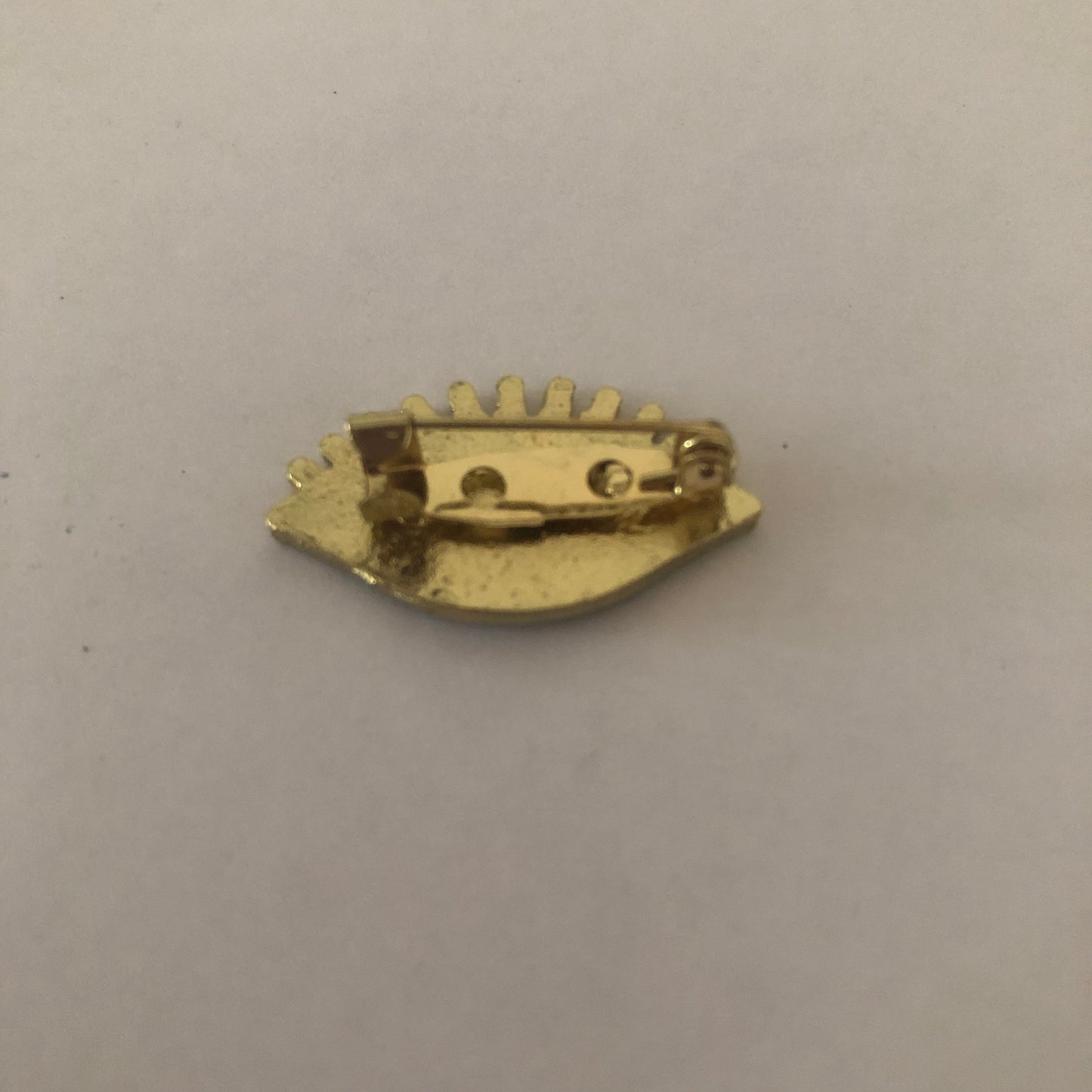 Evil eye safety pin