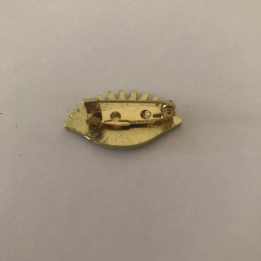 Evil eye safety pin