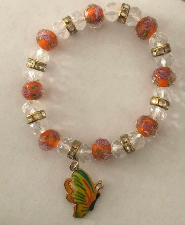 Butterfly jewelry set