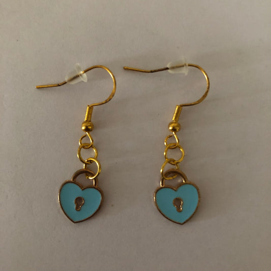 Heart-shaped earrings