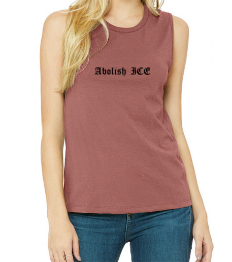 Abolish ICE tank top