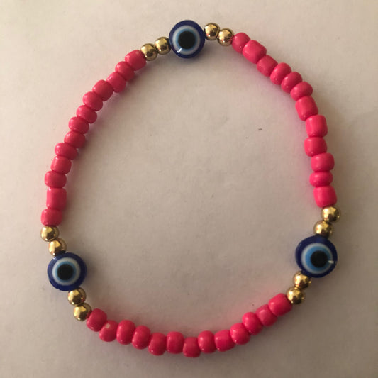 Evil eye bracelet