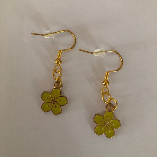 Flower earrings