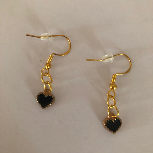 Heart-shaped earrings