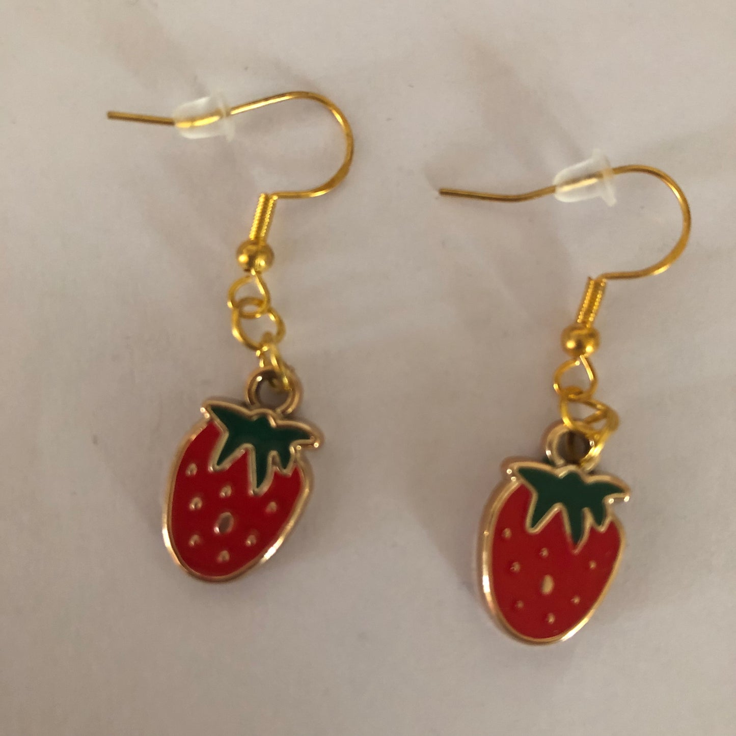 Strawberry earrings